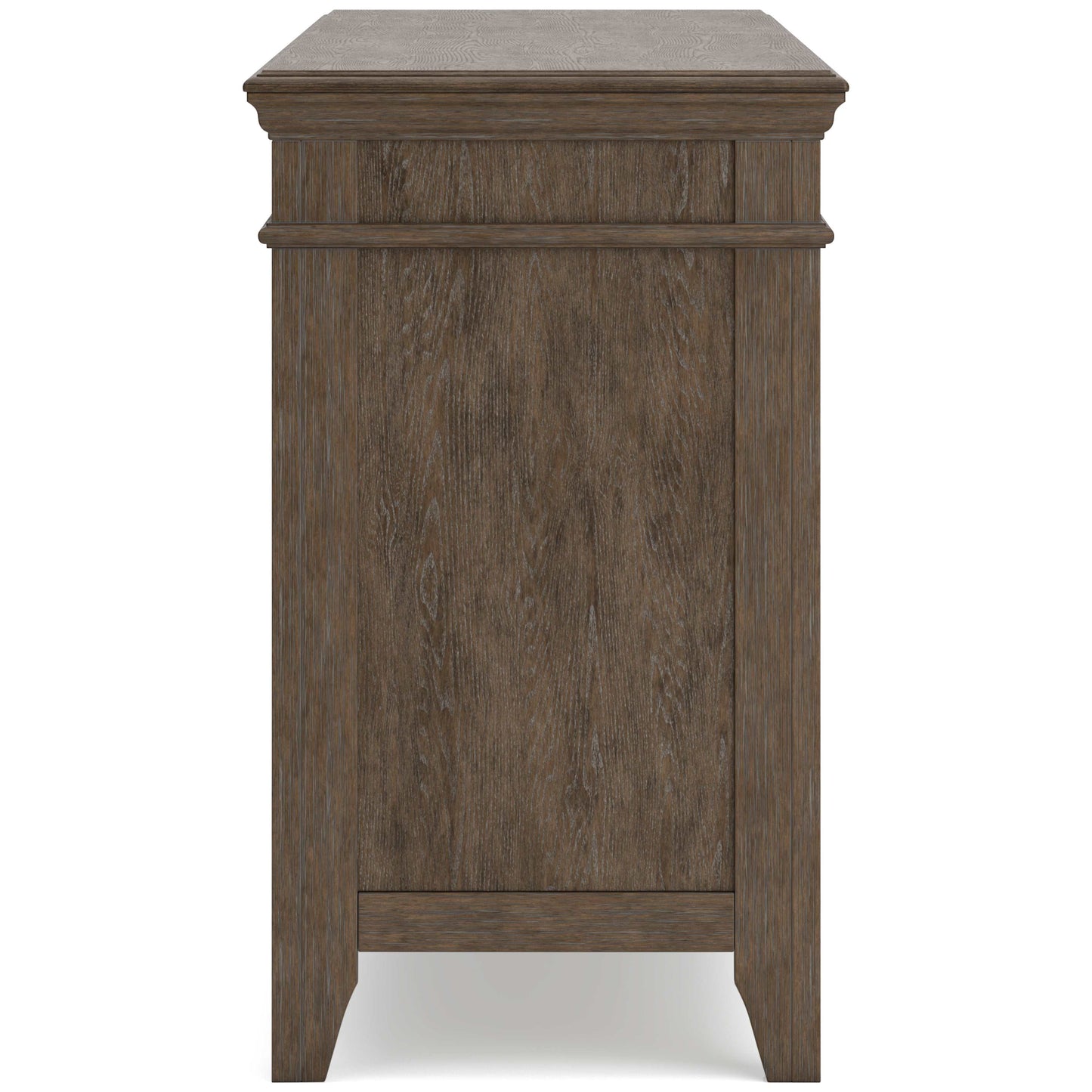 Janismore Weathered Gray Credenza