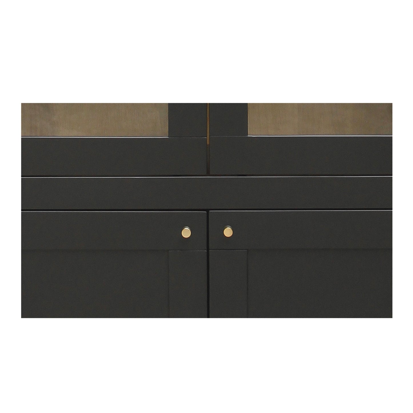 Hannah Black Tall Cabinet - Ornate Home