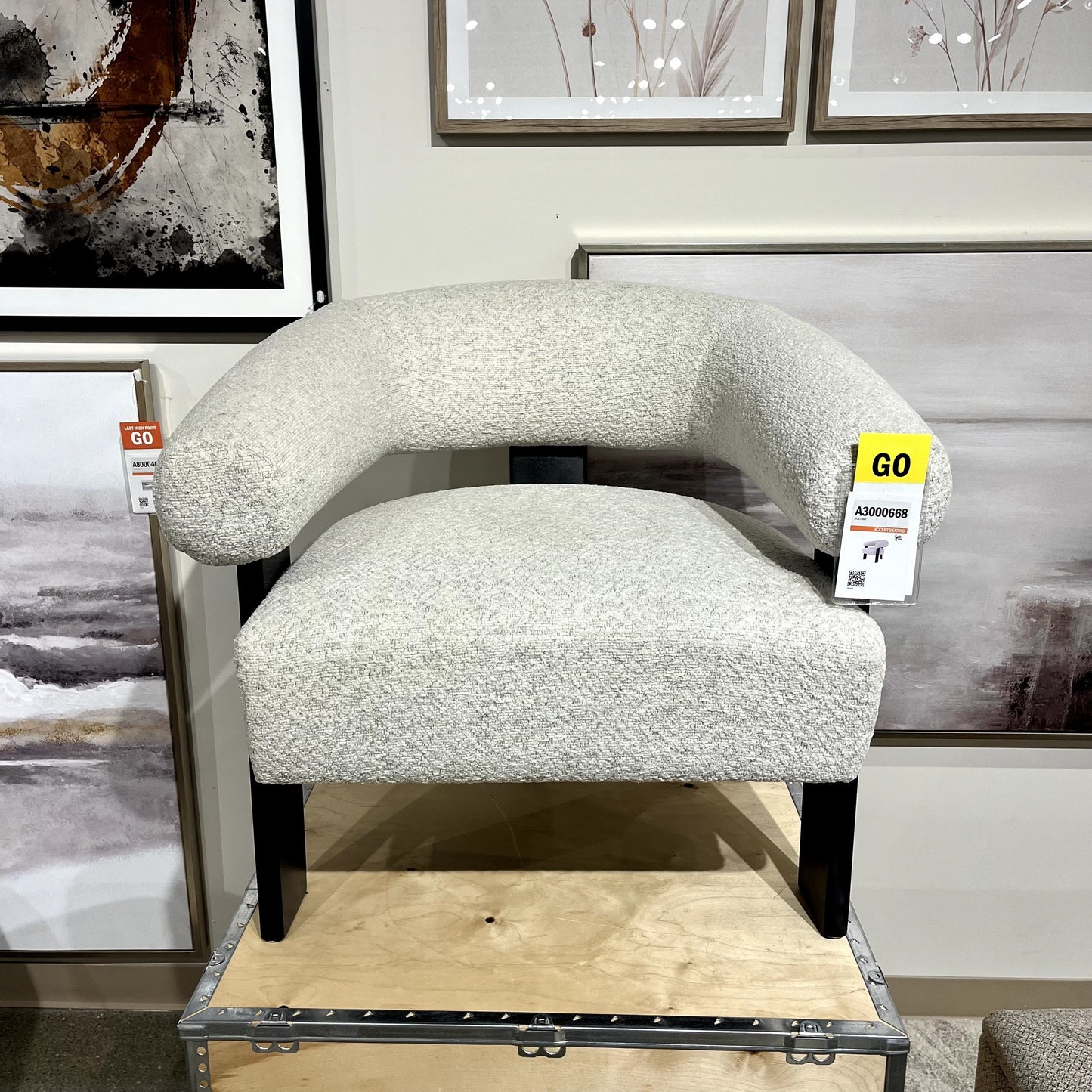 Dultish Snow Accent Chair