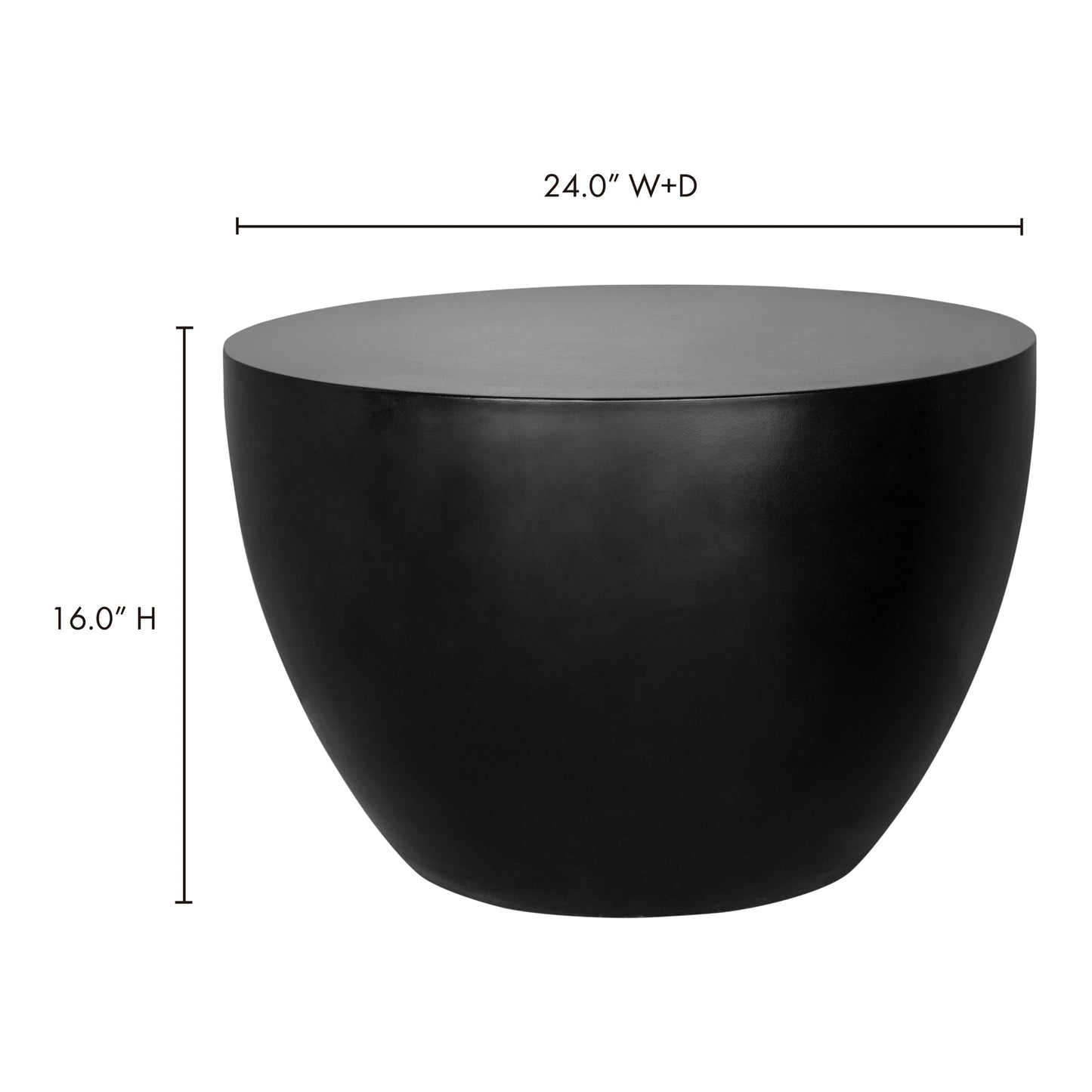 Insitu Black Side Table - Ornate Home