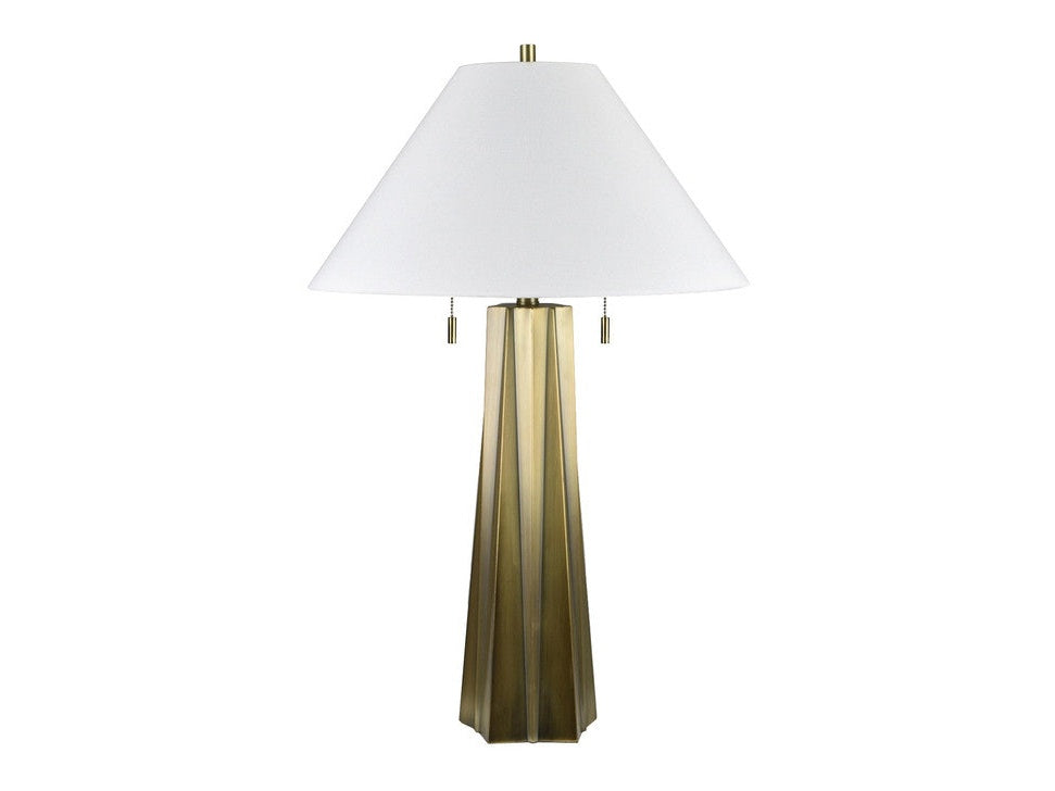 Jagger Gold/Brown Table Lamp - Ornate Home