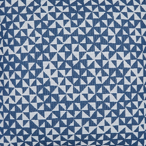 Jaycott Next-Gen Nuvella Blue/White Pillow- Viva Furn