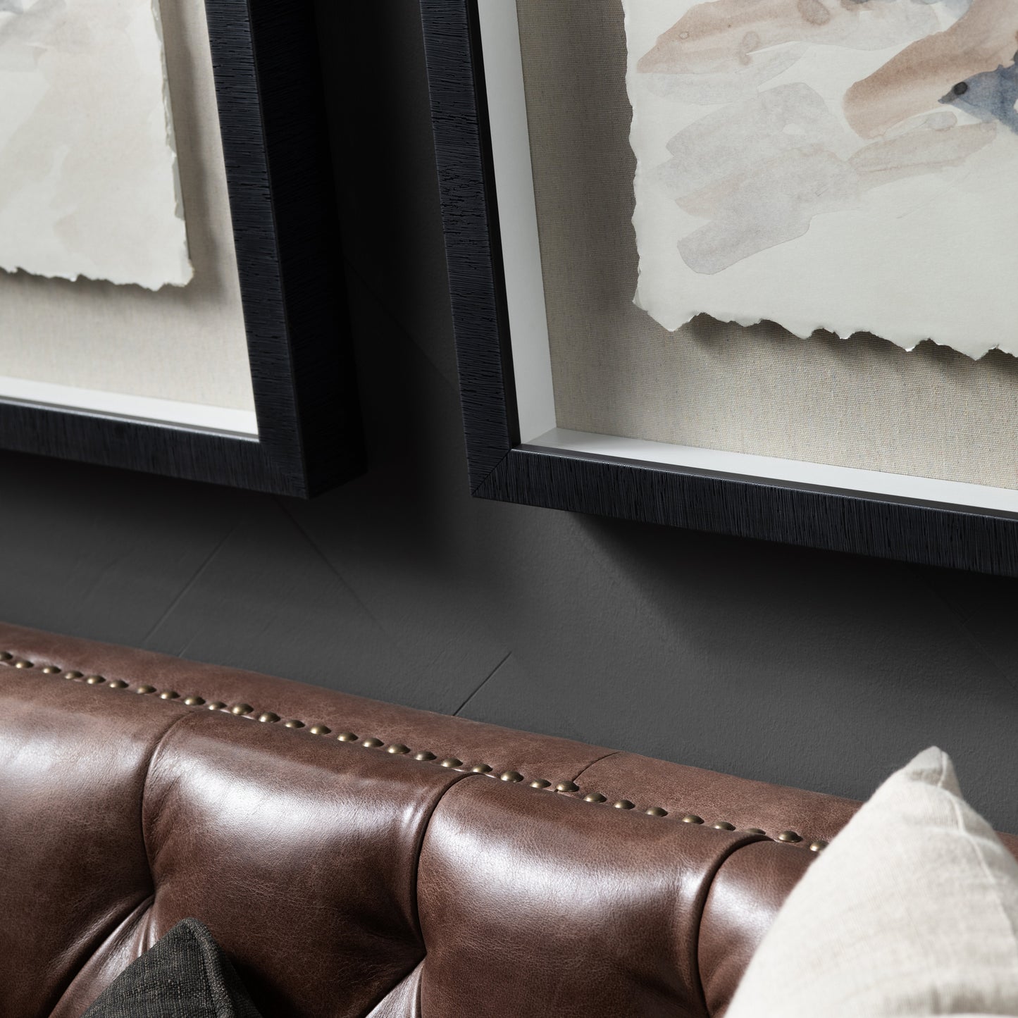 Kanon Black/Brown Wall Art - Ornate Home