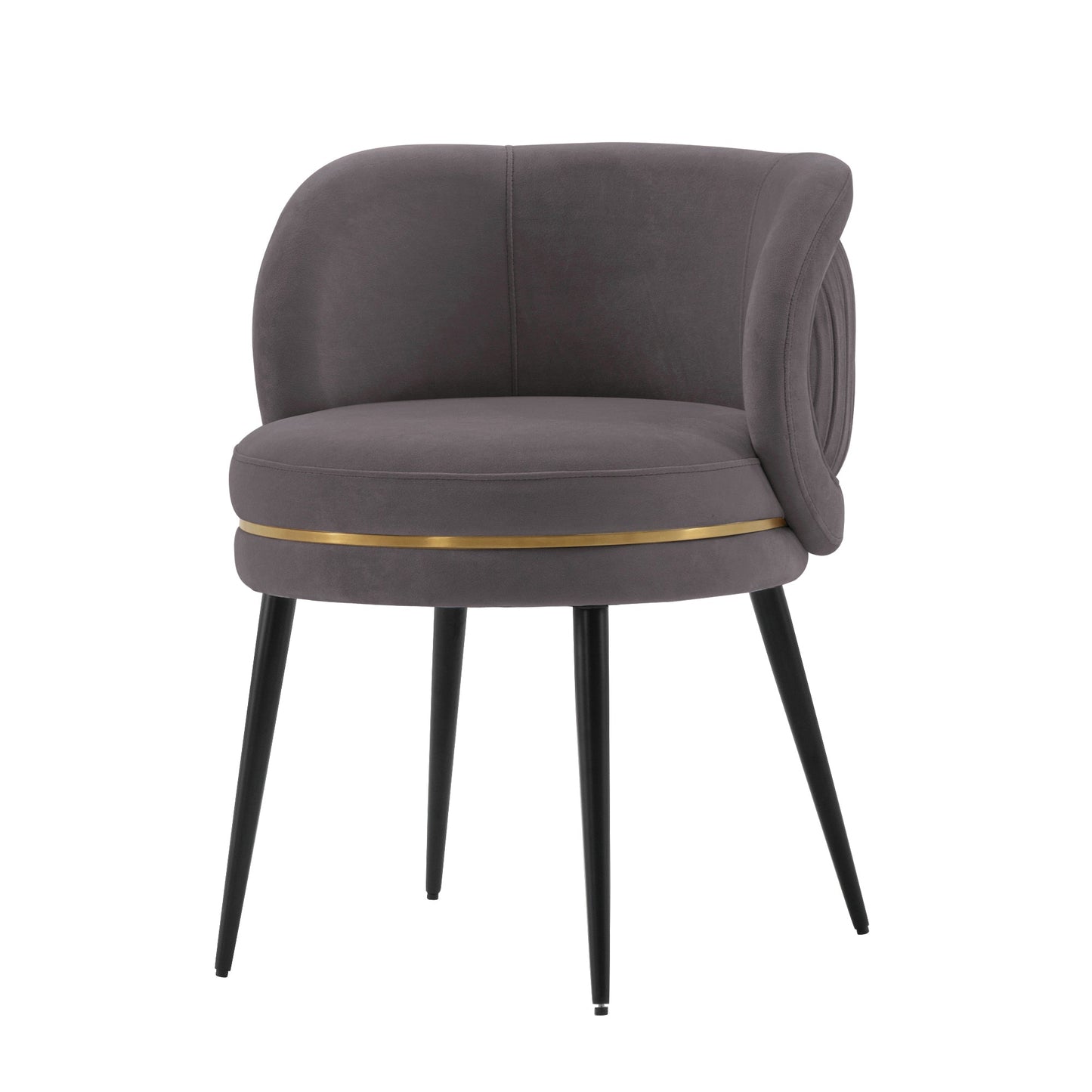 Kaya Dining Chair in Grey - Ornate Home