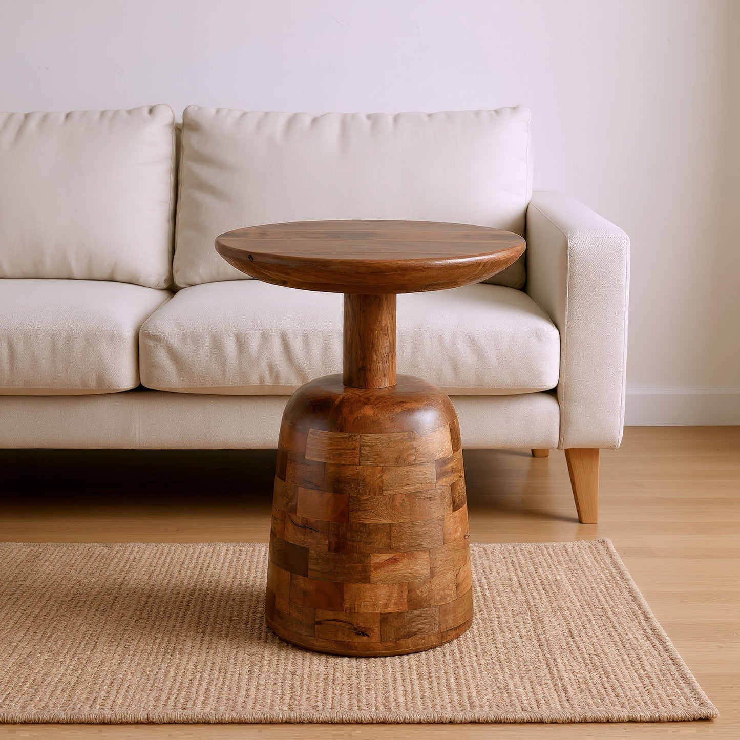 Kelk Walnut Side Table - Ornate Home