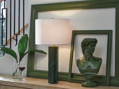 Keegan Green Table Lamp
