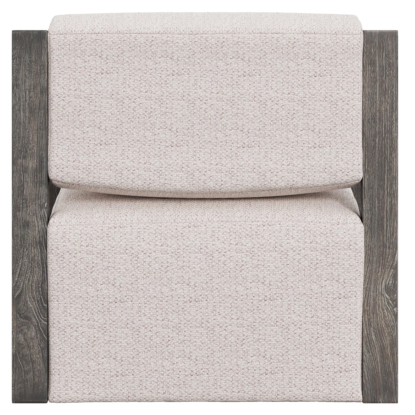 Leilani Beige/Cream/Smoked Truffle Outdoor Swivel Chair - Ornate Home