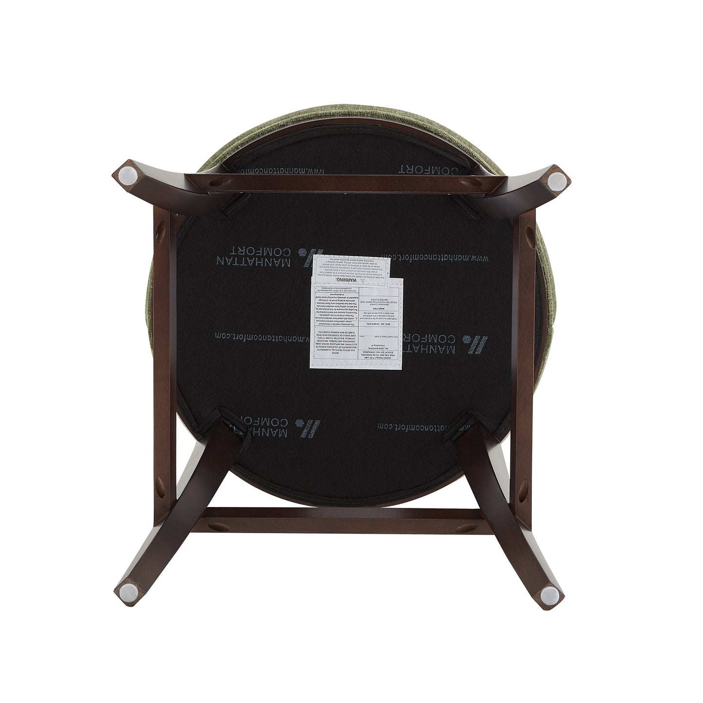 Lucia Barstool in Leaf Green (set of 2) - Ornate Home