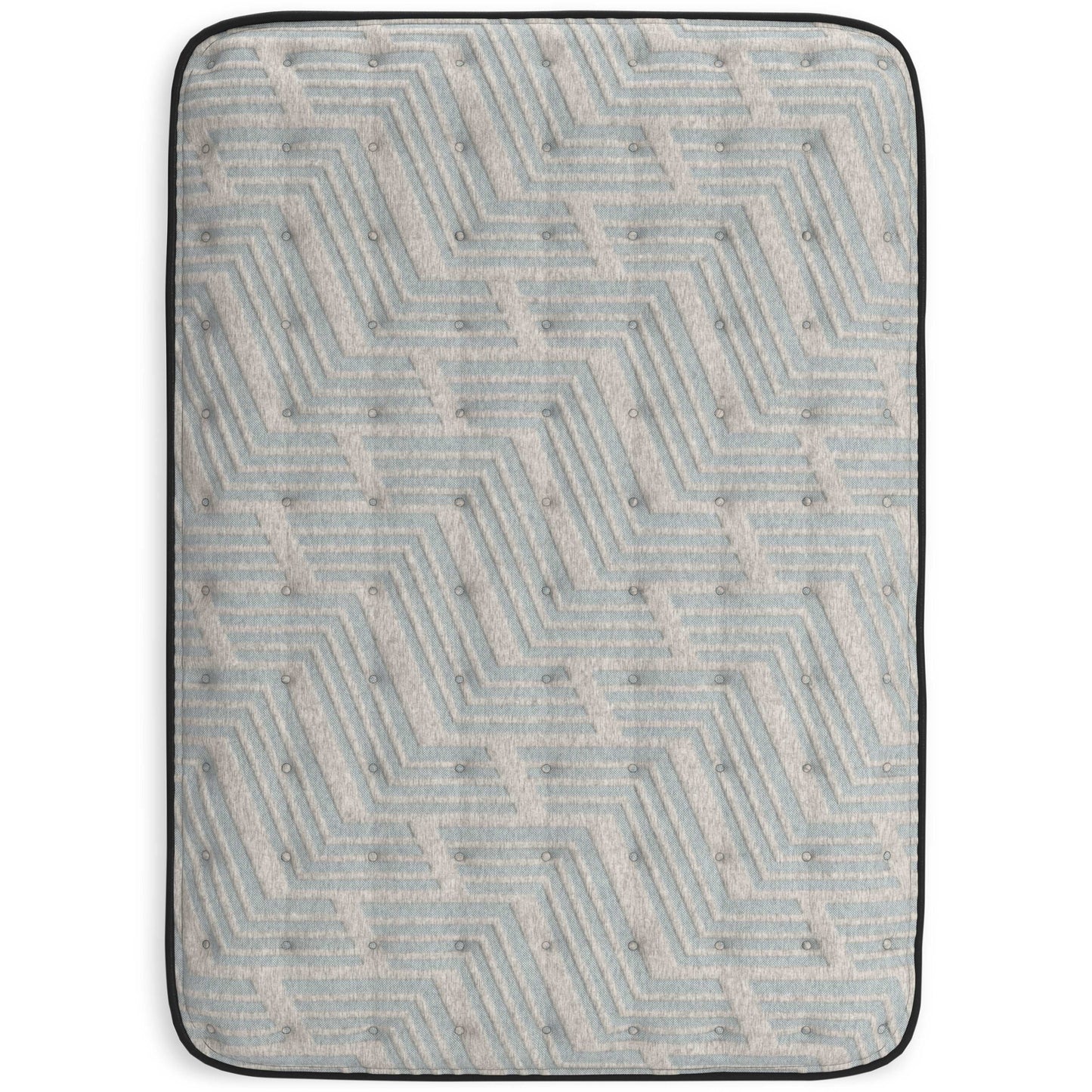 Palisades Gray/Blue Ultra Plush Memory Foam Mattress