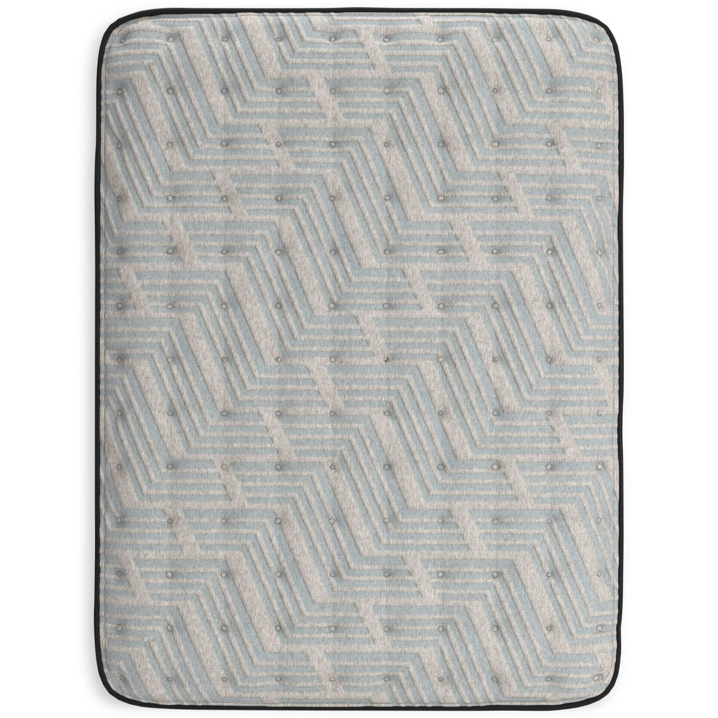 Palisades Gray/Blue Ultra Plush Memory Foam Mattress