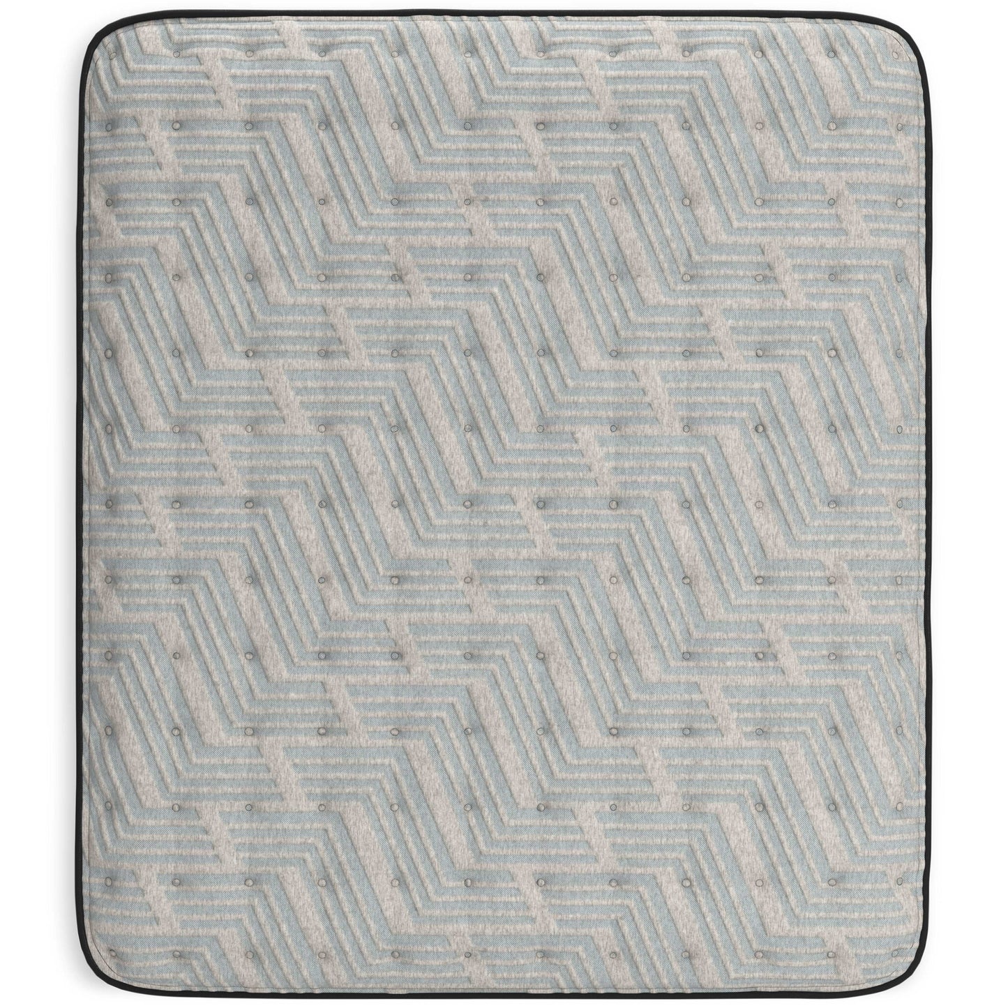 Palisades Gray/Blue Ultra Plush Memory Foam Mattress