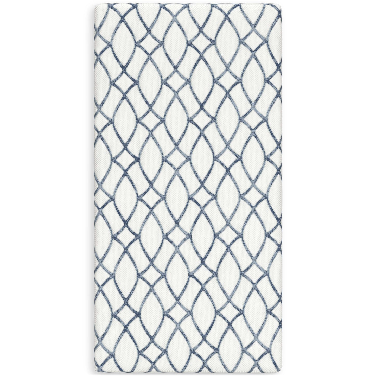 Chime Elite 2.0 White/Blue Memory Foam 10 Inch Mattress / Firm