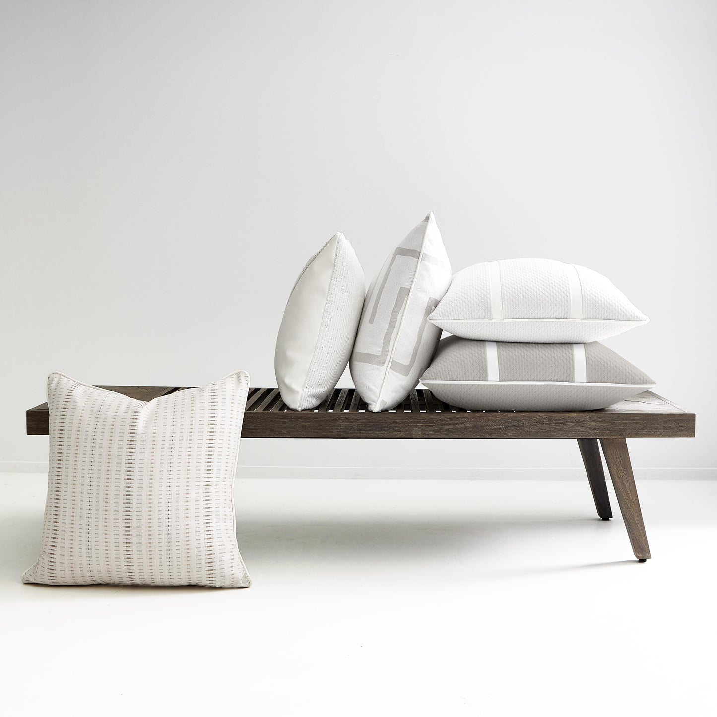 Madura Smoked Truffle Outdoor Bench - Ornate Home