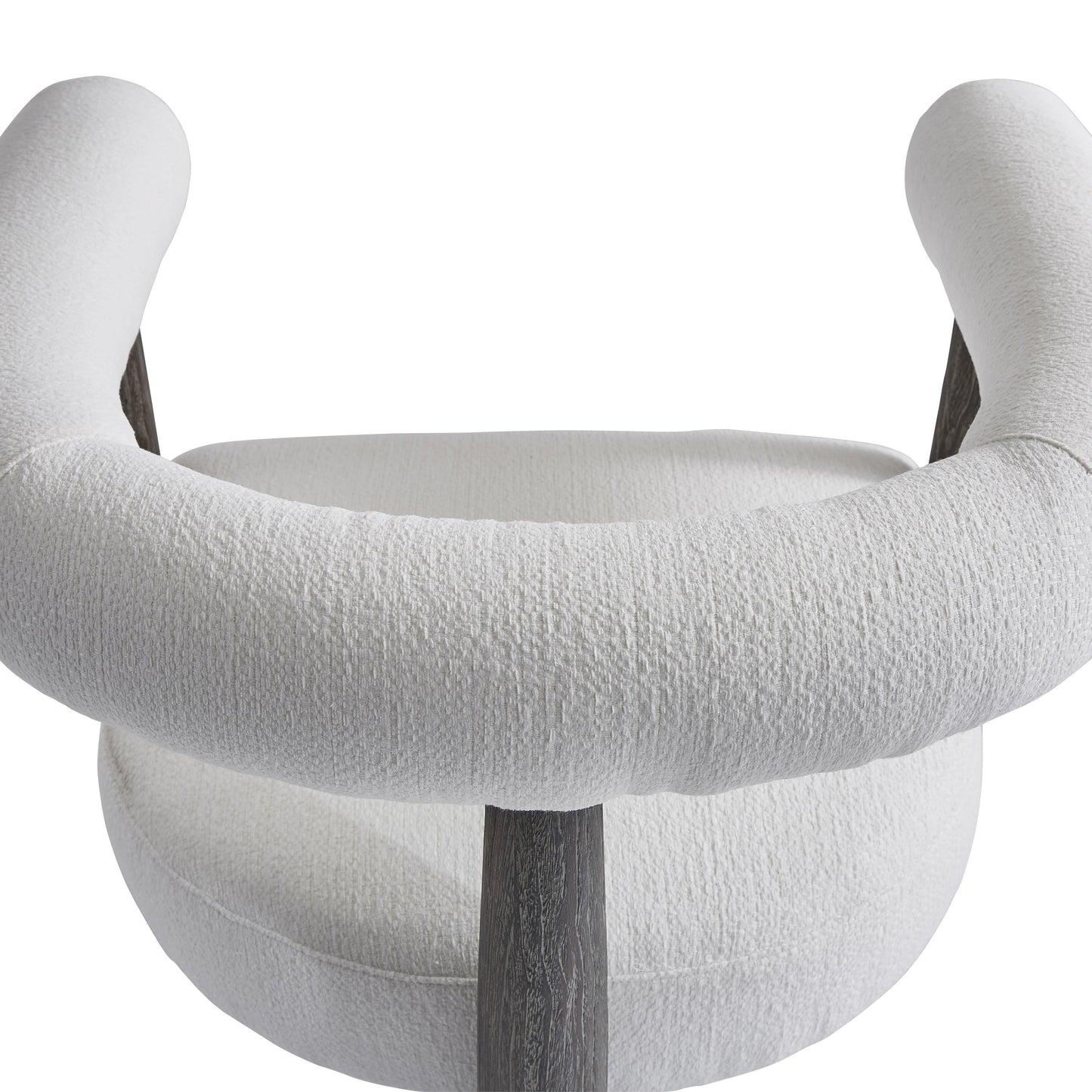 Maren Smoked Truffle/White/Cream Outdoor Chair - Ornate Home