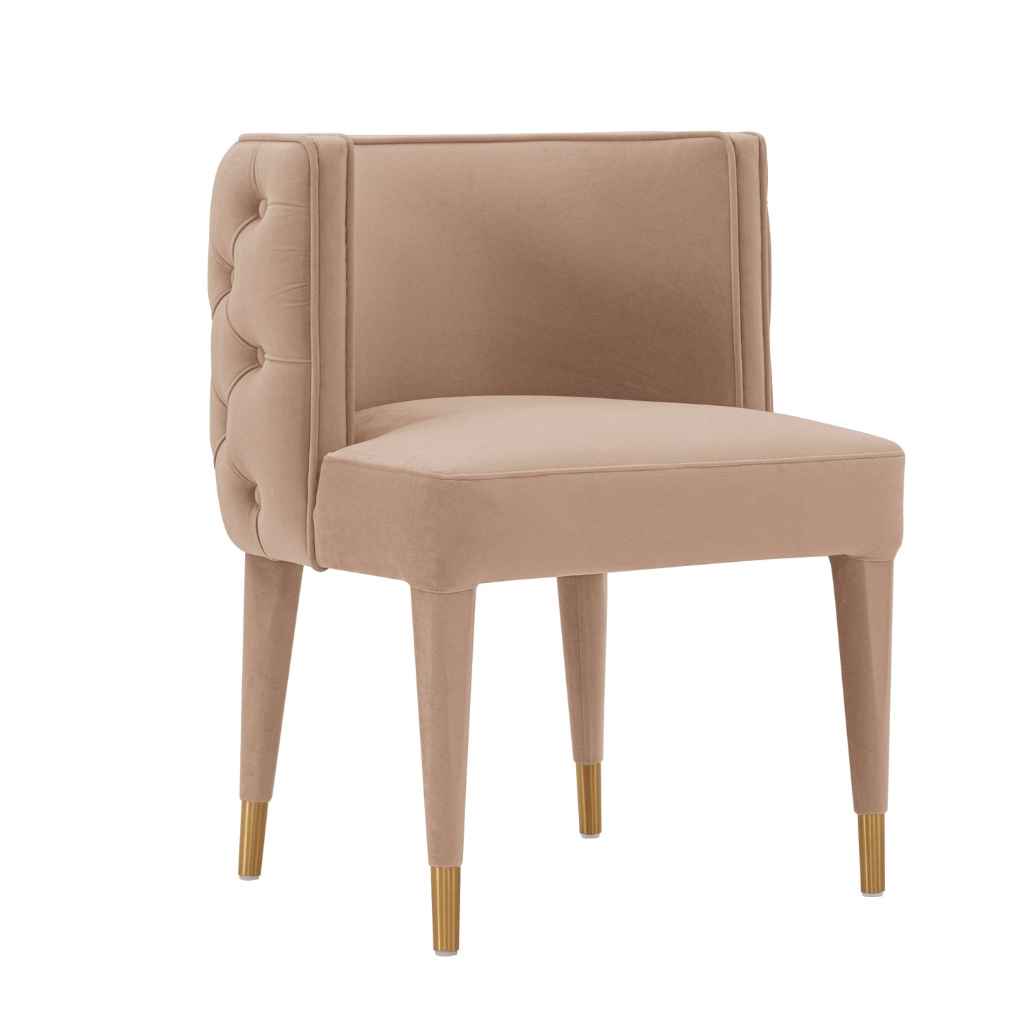 Maya Dining Chair in Nude (set of 2) - Ornate Home