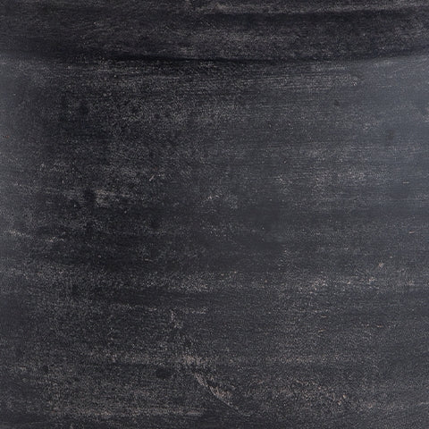 Meadie Distressed Black Vase- Viva Furn