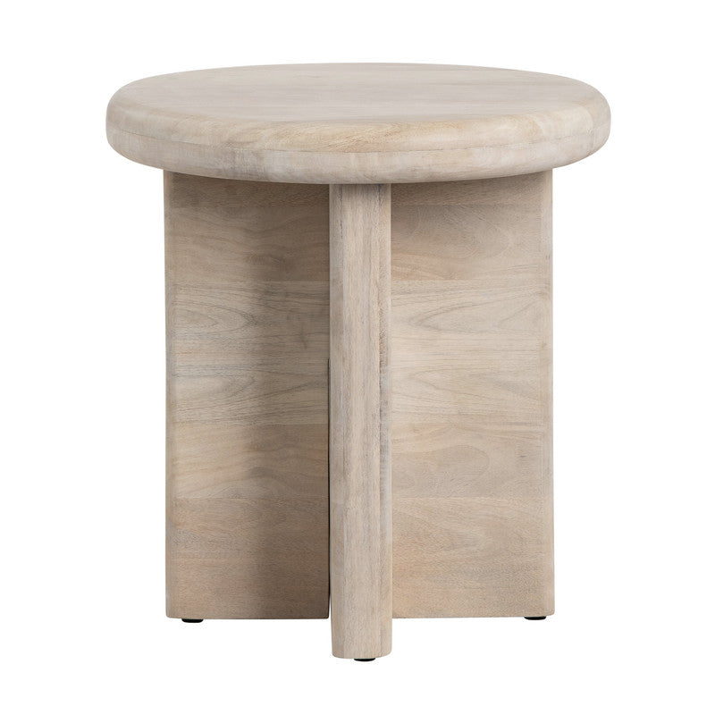 Mercer Tan End Table - Ornate Home