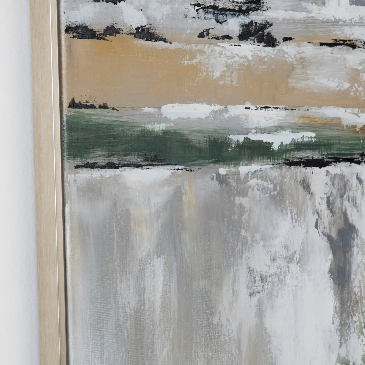 Montauk Grey/Green Canvas - Ornate Home