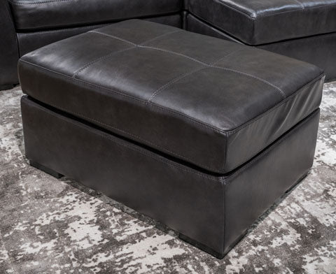 Brindley Pier Fog Oversized Accent Ottoman - Ornate Home