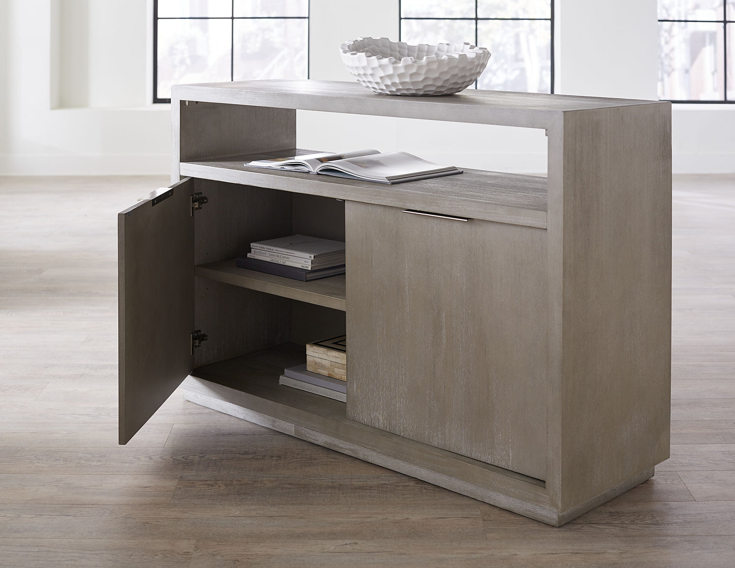 Oxford Media Console 54 inch in Mineral - Ornate Home