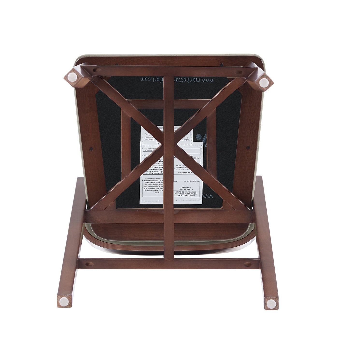 Patricia Counter Stool in Linen (set of 2) - Ornate Home