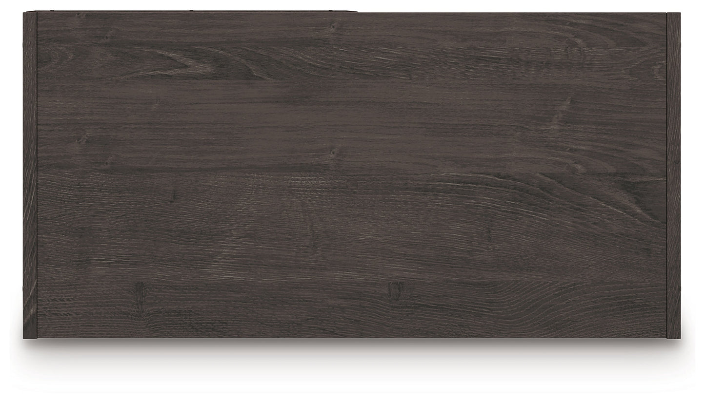 Piperton Charcoal Eight Cube Organizer- Viva Furn