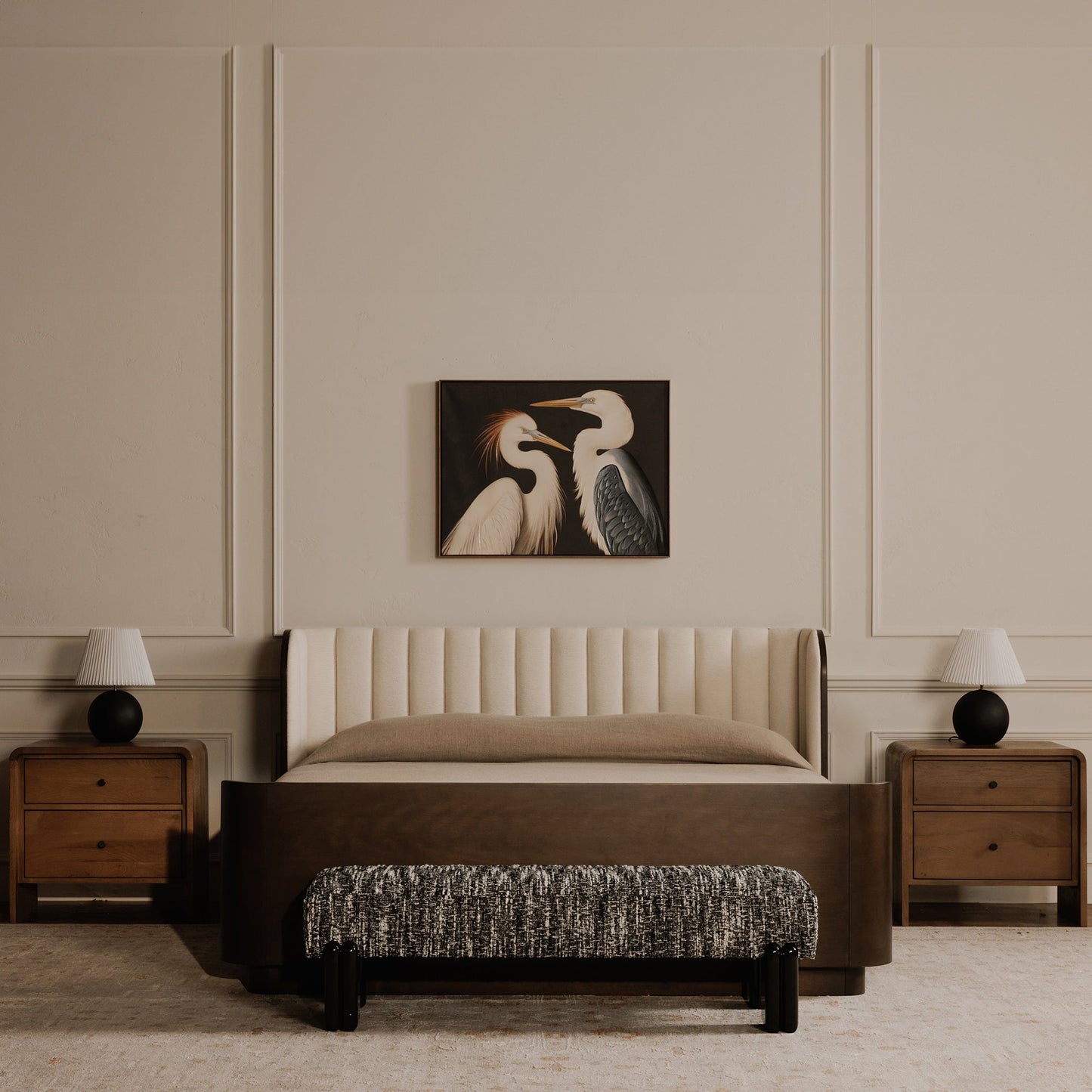 Priya Black Bench - Ornate Home
