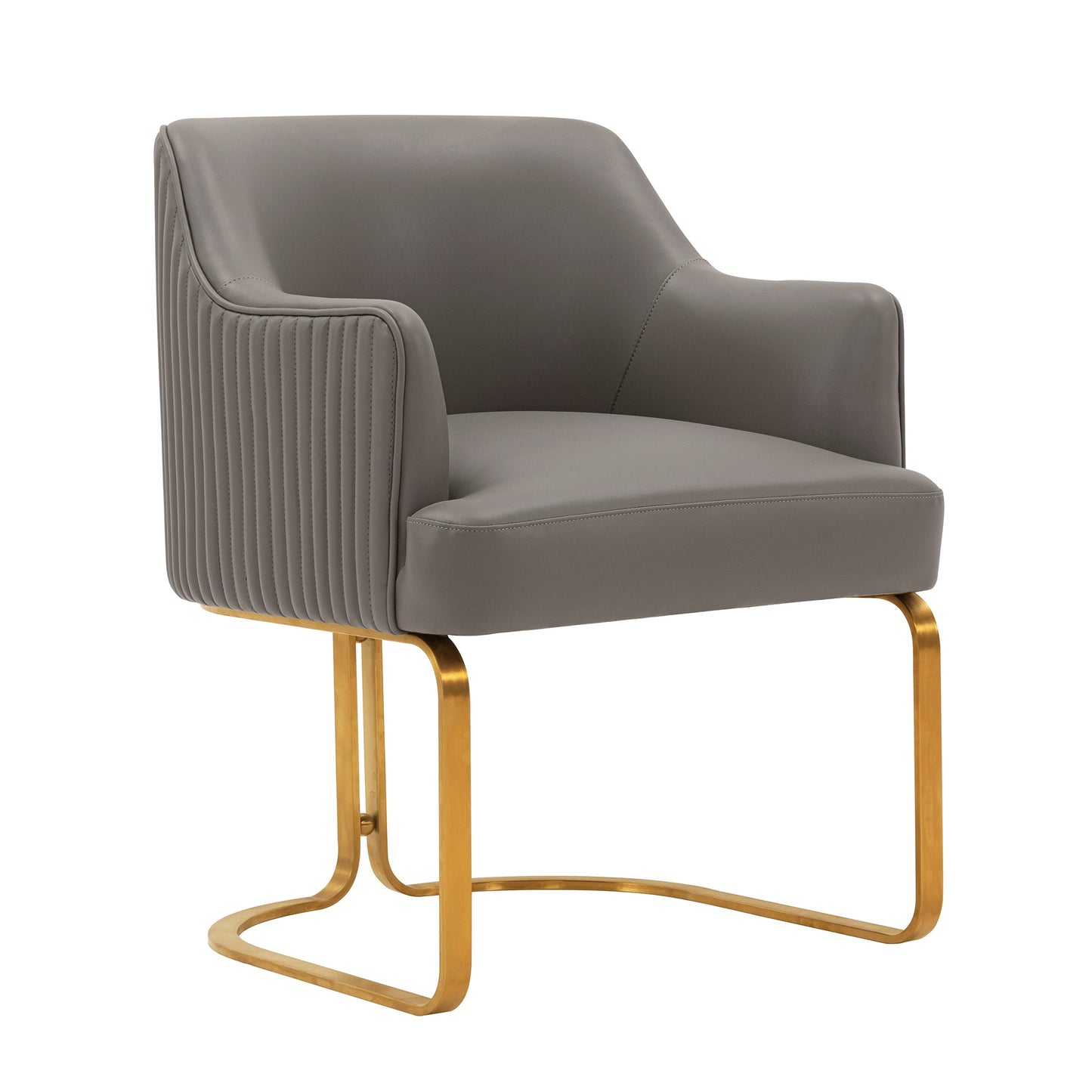 Raya Dining Armchair in Taupe - Ornate Home