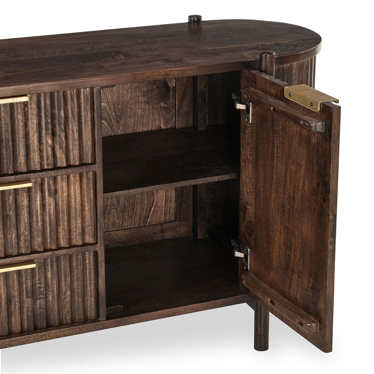 Redford Brown Buffet - Ornate Home