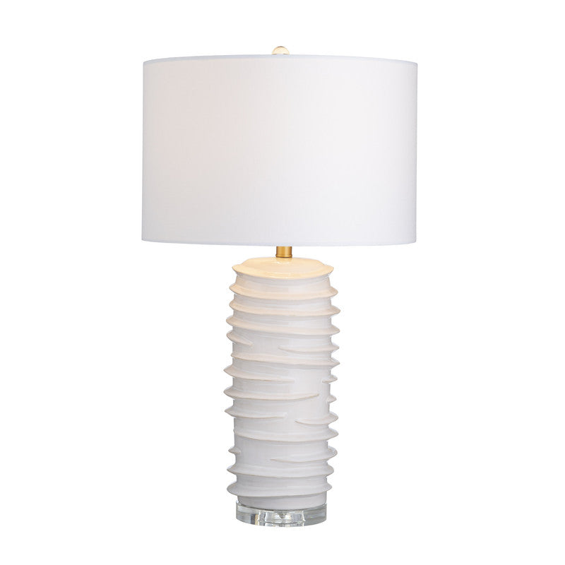Ridgeway White Table Lamp (Set of 2) - Ornate Home