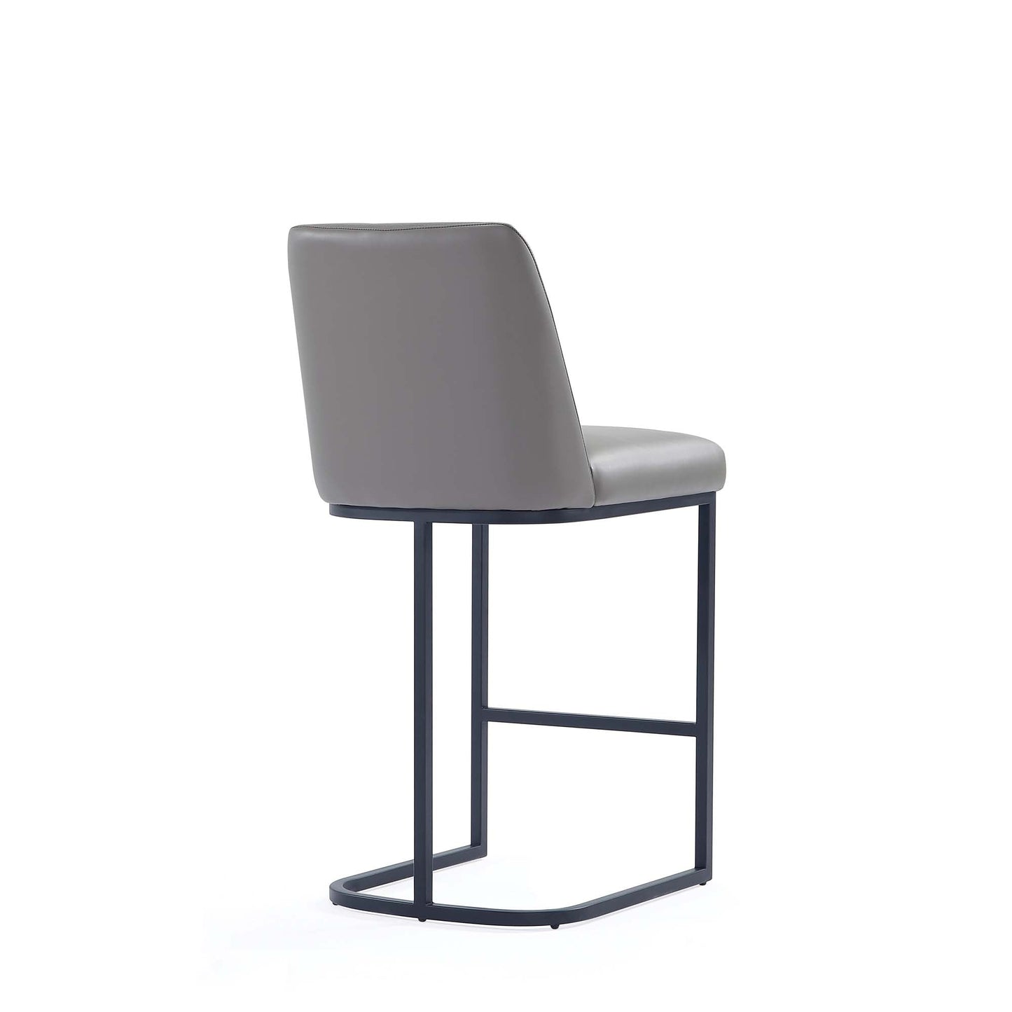 Serena Counter Stool in Grey (set of 2) - Ornate Home