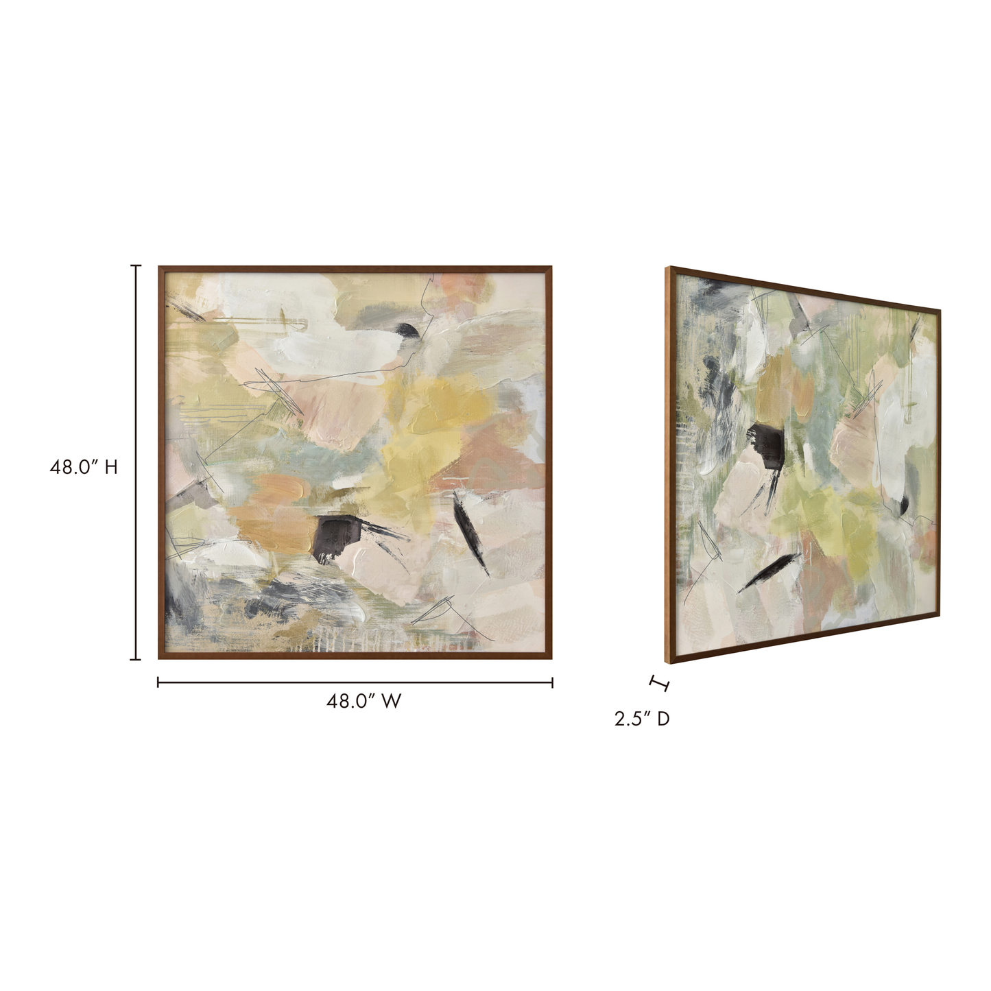 Serendipity Multicolor Framed Painting - Ornate Home
