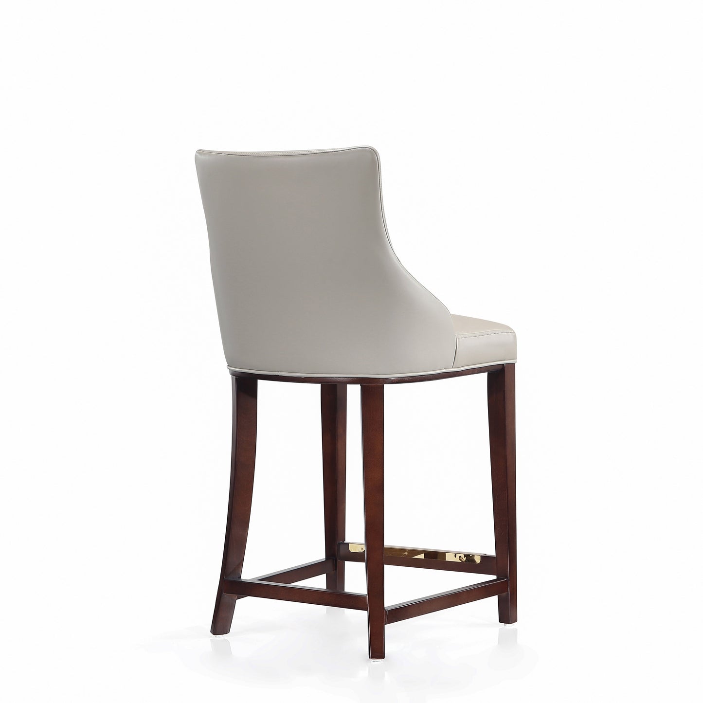 Shubert Counter Stool in Light Grey (set of 3) - Ornate Home