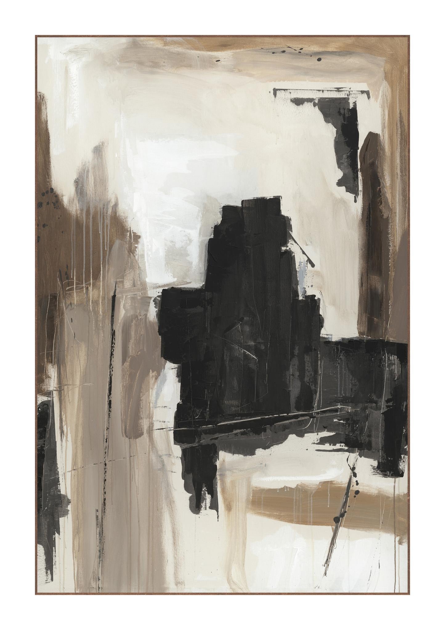 Sol Black Painting Art by Buddy Whitlock - Ornate Home