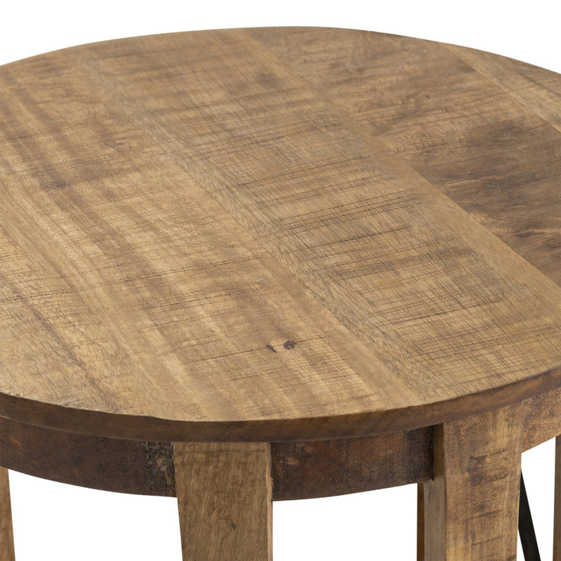 Sutton Brown/Black Creek End Table - Ornate Home