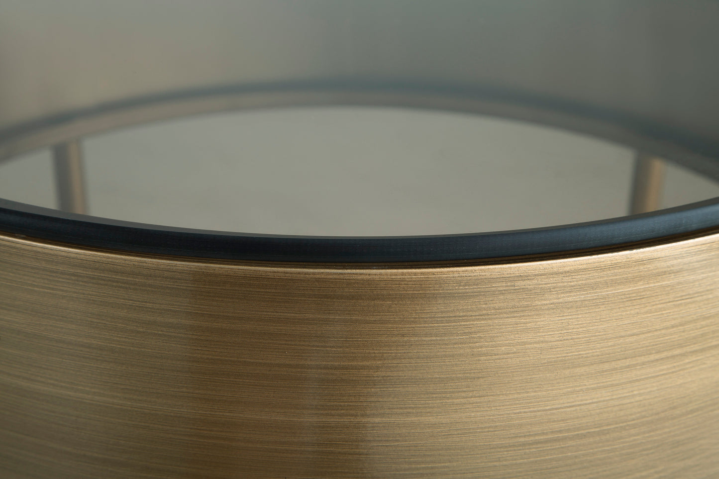 Jettaya Brushed Brass 3pc Coffee Table Set - Ornate Home