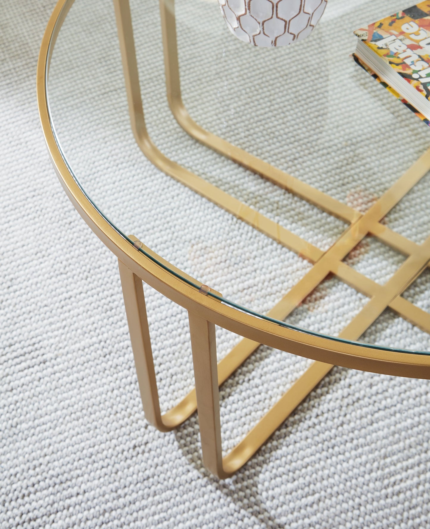 Milloton Gold Occasional Table Set (Set of 3)