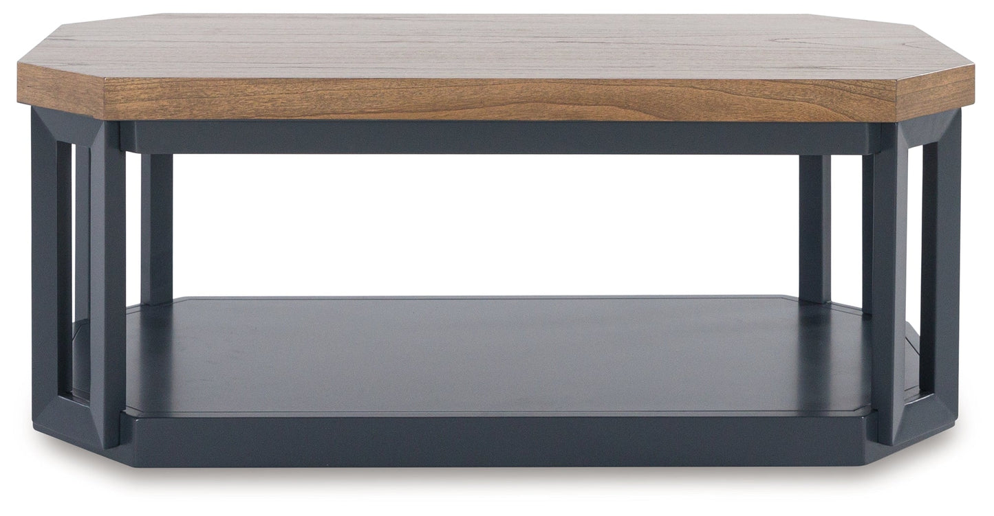 Landocken Brown/Blue Table (Set of 3)