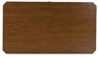 Trenmour Medium Brown Rectangular Cocktail Table - Ornate Home