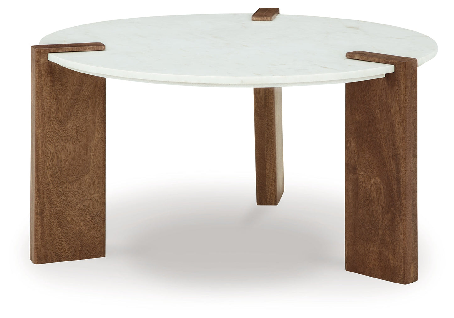 Isanti White/Brown Coffee Table