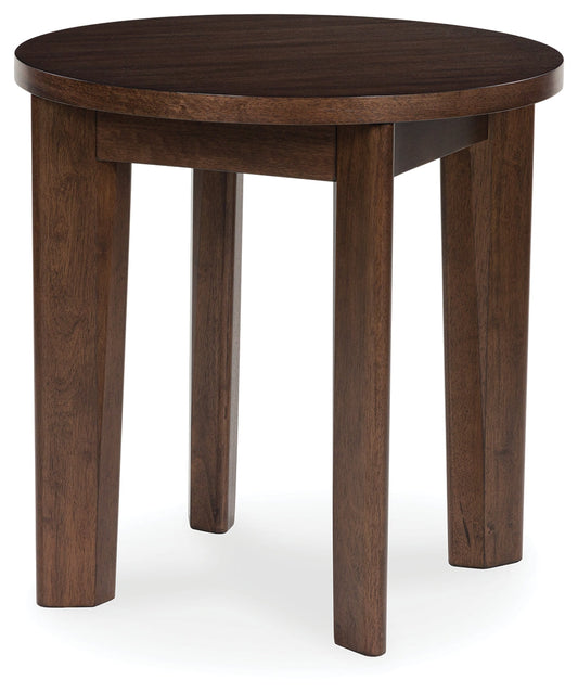 Korestone 2 Brown End Table
