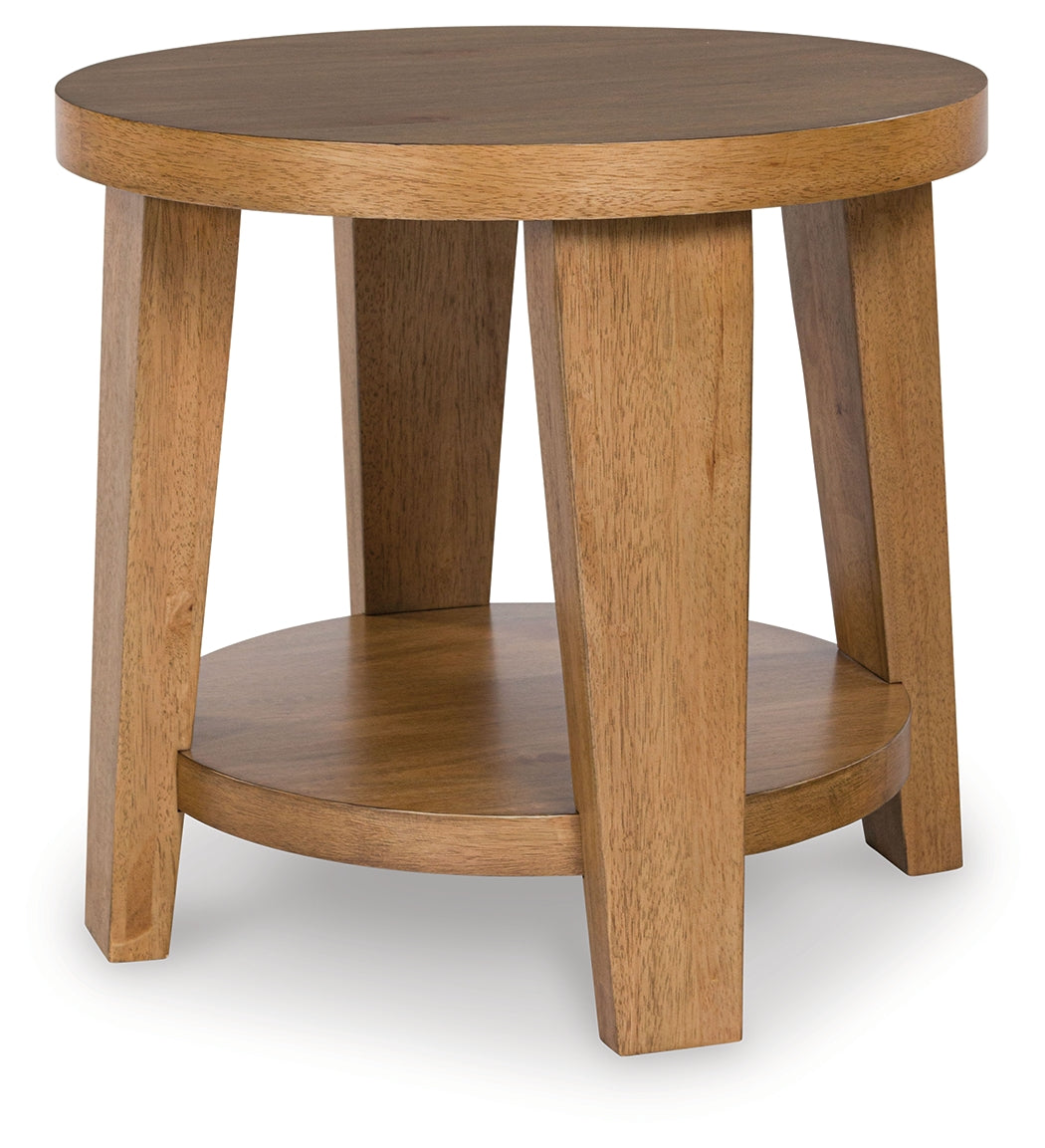 Kristiland Brown End Table