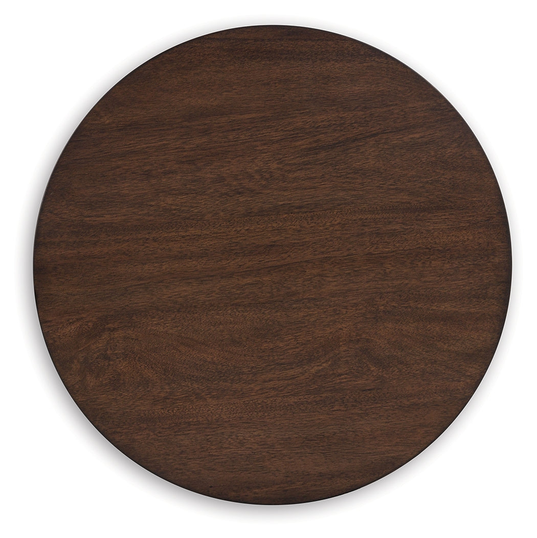 Korestone Brown End Table