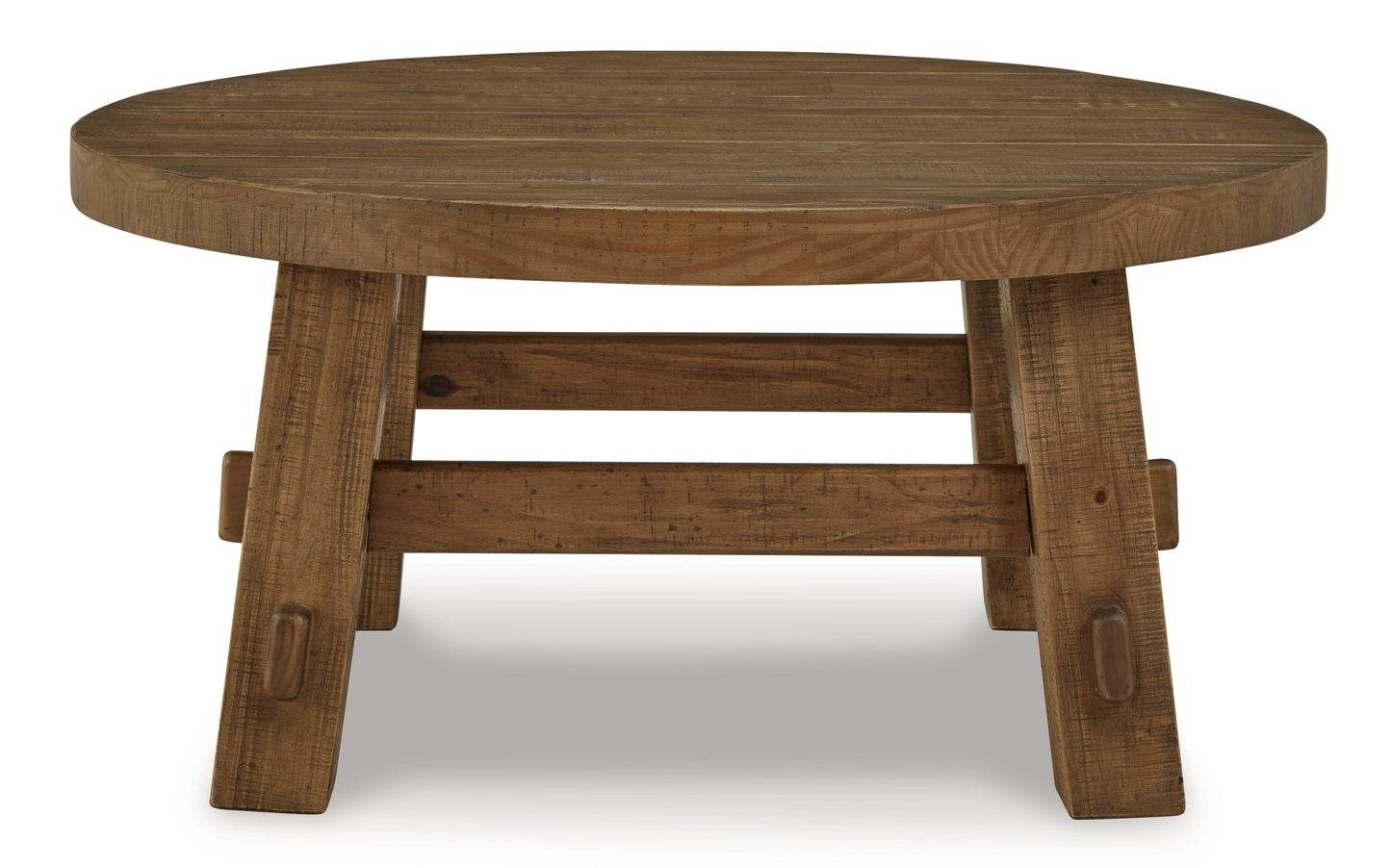 Mackifeld Brown Coffee Table and 2 End Tables