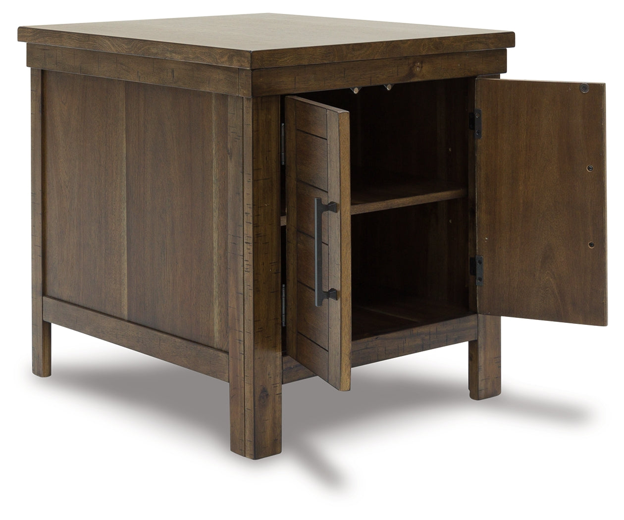 Moriville Grayish Brown Lift-top Coffee Table and 2 End Tables
