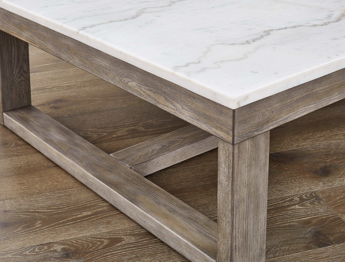 Loyaska Brown & Ivory Coffee Table