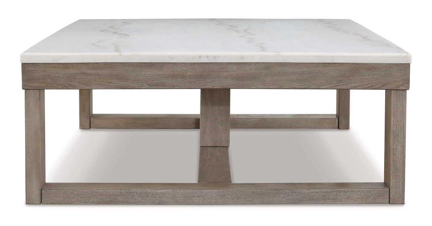 Loyaska Brown & Ivory Coffee Table