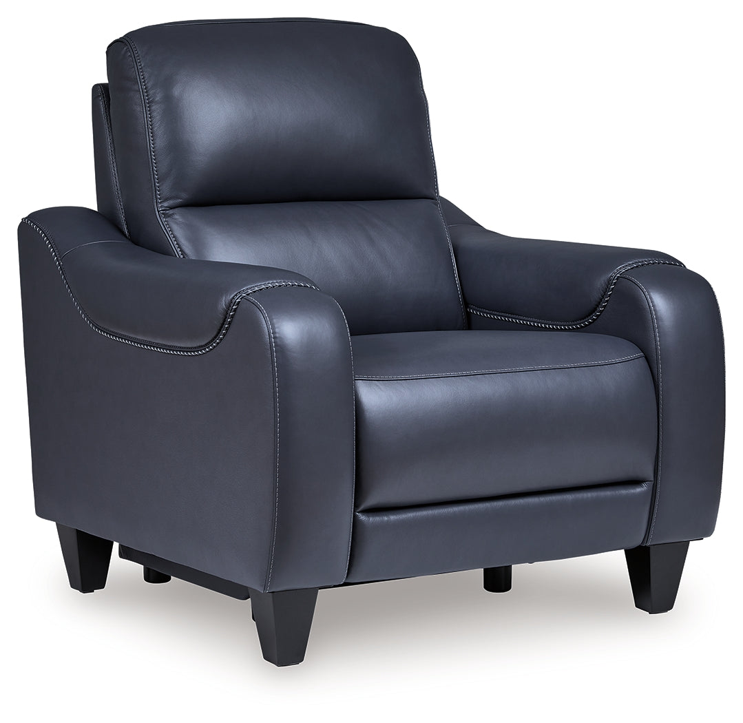 Mercomatic Ocean Power Reclining Sofa, Loveseat and Recliner