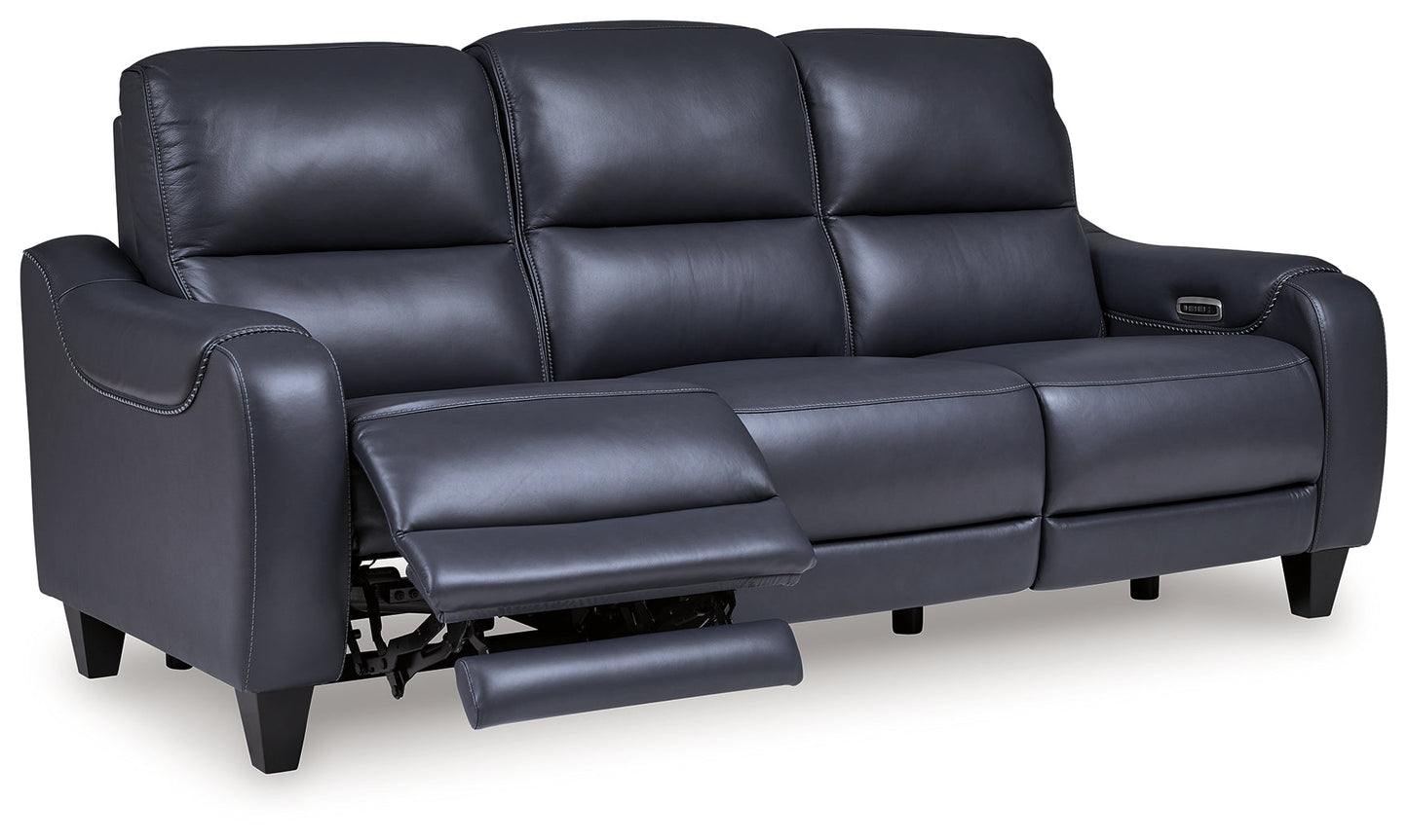 Mercomatic Ocean Power Reclining Sofa, Loveseat and Recliner