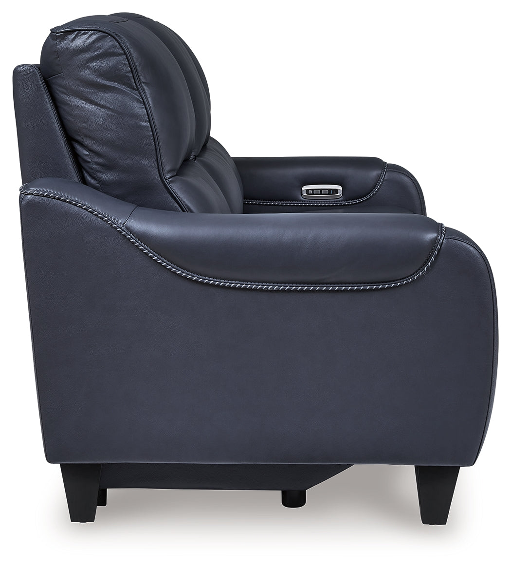 Mercomatic Ocean Power Reclining Sofa, Loveseat and Recliner